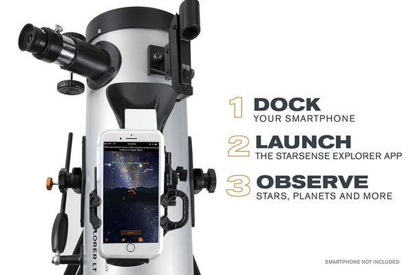 Celestron StarSense Explorer LT 114AZ Smartphone App-Enabled Newtonian Reflector Telescope - 2