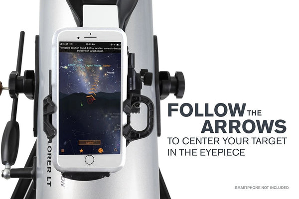 Celestron StarSense Explorer LT 114AZ Smartphone App-Enabled Newtonian Reflector Telescope - 3