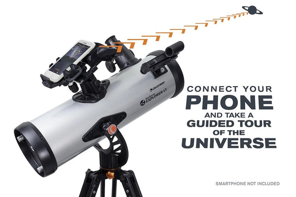 Celestron StarSense Explorer LT 114AZ Smartphone App-Enabled Newtonian Reflector Telescope - 1