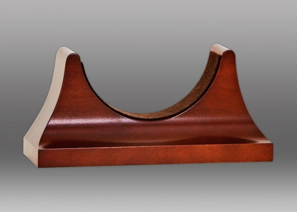 CHELSEA 4.5" Contemporary Base in Mahogany - 1