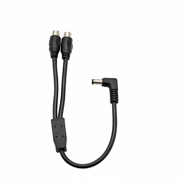 ZWO DC Y Splitter, 1 Male Plug ( 5.5mm*2.1mm ) to 2 Female RCA - 1