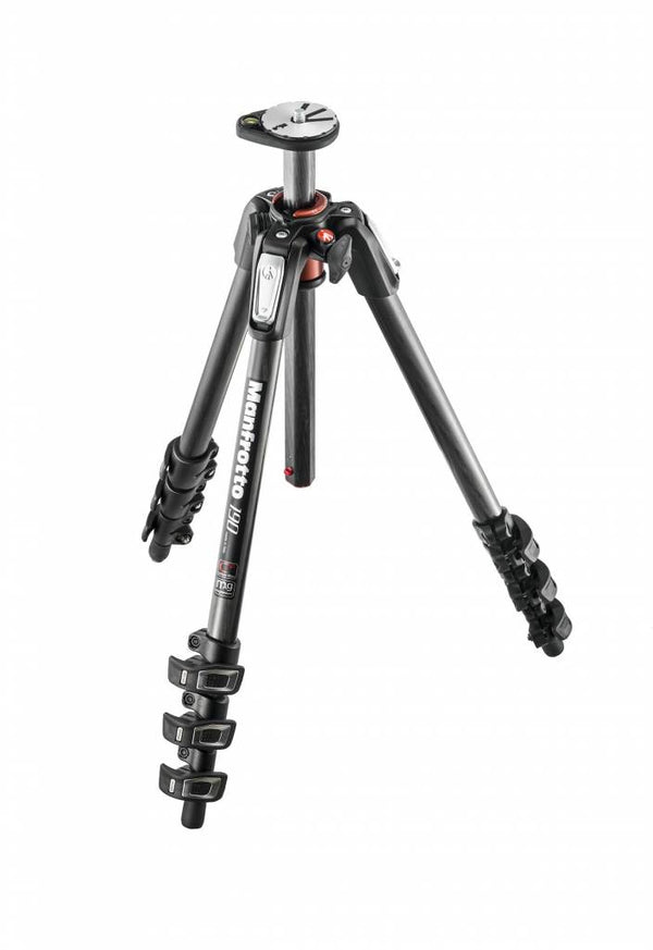 MANFROTTO 190 4-SECTION CARBON FIBER TRIPOD - 1