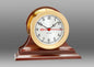 CHELSEA 4.5" Shipstrike Quartz Clock on Traditional Base