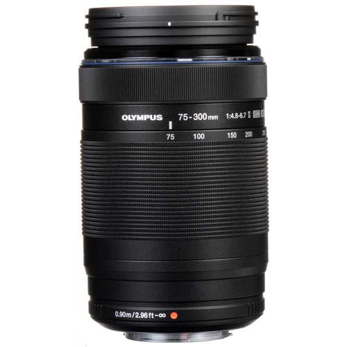 Olympus 75-300mm f4.8-6.7 II LENS BLK