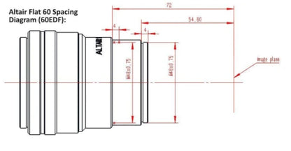 Altair 0.8x Reducer 60EDF