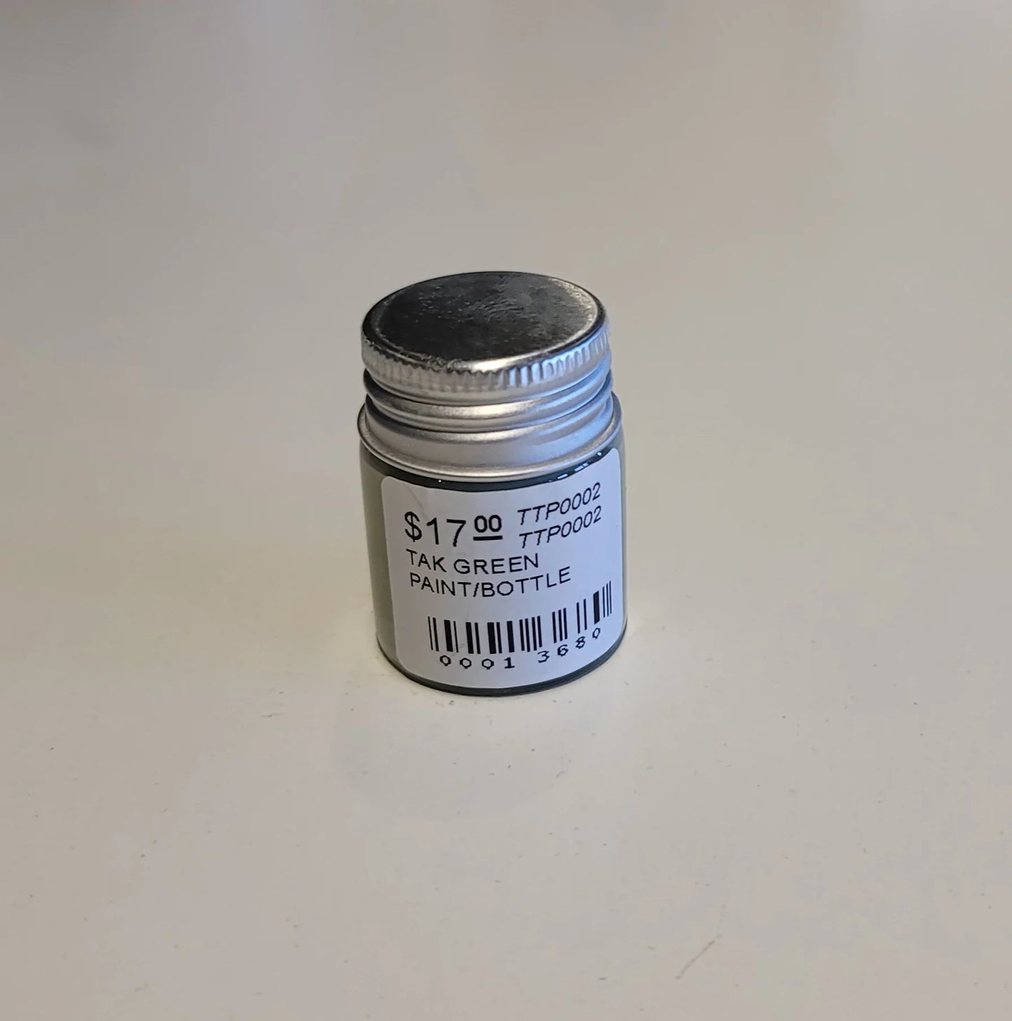 TAK GREEN PAINT-BOTTLE