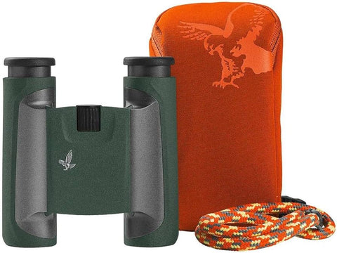 Swarovski Optik CL Pocket Binoculars - Magnification: 8x25 - Green w/ Mountain Bag