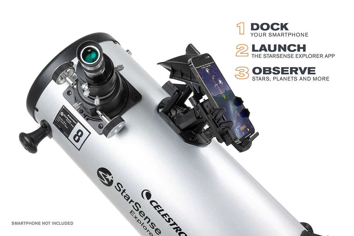 Celestron STARSENSE EXPLORER 8" SMARTPHONE APP-ENABLED DOBSONIAN TELESCOPE