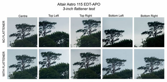 Altair PlanoStar 3" 1.0x Flattener for 102 110 115 130 refractors