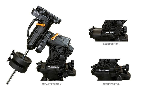 CELESTRON CGX COMPUTERIZED EQUATORIAL MOUNT AND TRIPOD - 5