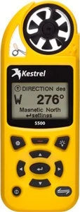 Kestrel 5500 w- LINK + Vane Mount (yellow)