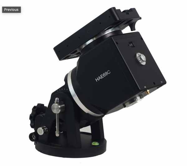 iOptron HAE69C dual axis harmonic drive mount with 69lbs capacity - 1