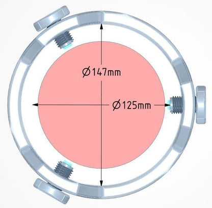 Altair 115mm Aperture Hydrogen Alpha D-ERF for 4" 4.5" Refractors