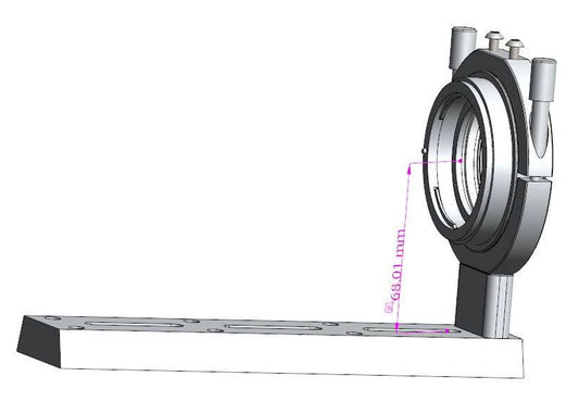 Altair Hypercam Lens Adapter for Nikon and EOS Lenses