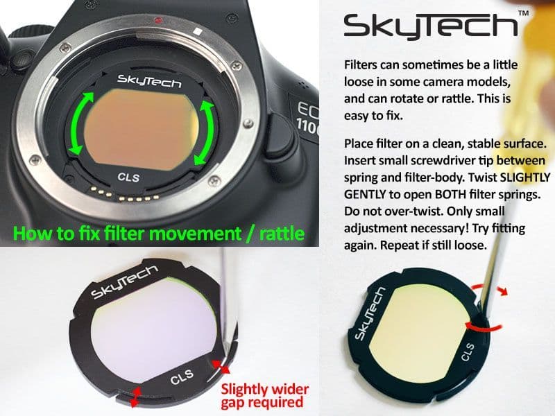 SkyTech QuadBand V2 Canon DSLR Light Pollution Filter