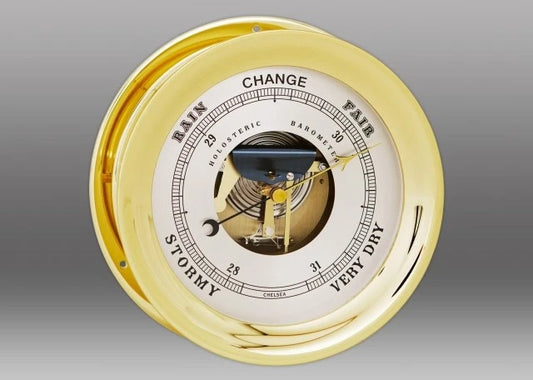CHELSEA 8.5" Ship's Bell Barometer