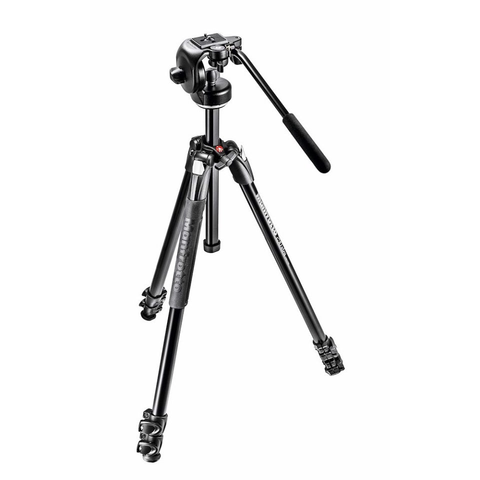 Manfrotto 290 Xtra Aluminum Tripod with 128RC Micro Fluid Video Head