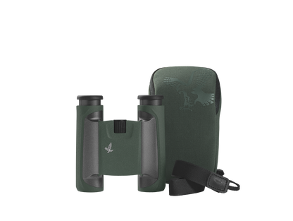 Swarovski Optik CL Pocket Binoculars - Magnification: 10x25 - Green w/ Wild Nature Bag
