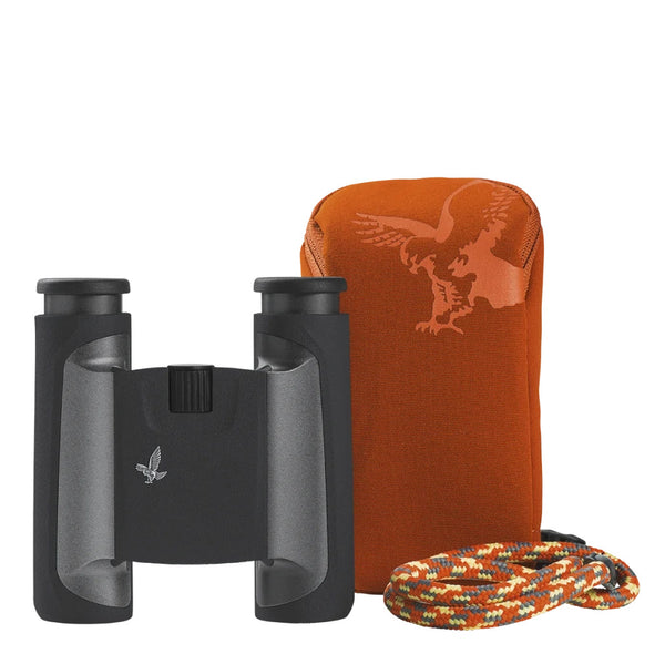 Swarovski CL Pocket Binoculars - Magnification: 10x25 - Anthracite w/ Mountain Bag - 1