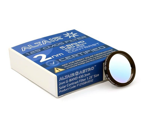 Altair 2nm G-Band Solar Contrast Filter - 1.25" 430.3nm