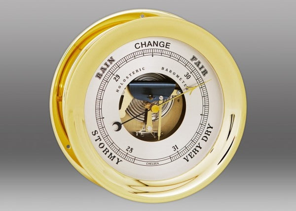 CHELSEA 8.5" Ship's Bell Barometer - 1