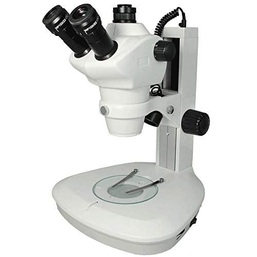 VIEW SOLUTIONS TRINOCULAR ZOOM STEREO MICROSCOPE w-LED - 1