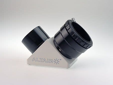 Altair 2 inch Positive Lock 90 Degree Prism Diagonal Push-fit for Refractors - 0