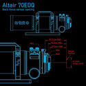 Altair 70 EDQ-R F5 Quad APO Astrograph - 5
