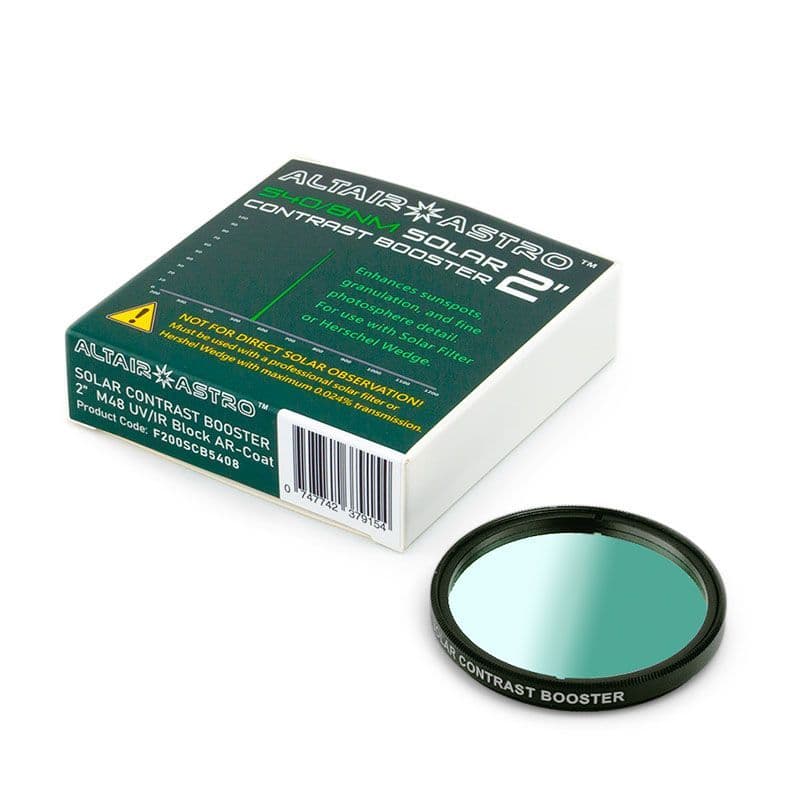 Altair Solar Contrast Booster Filter 8nm 540nm Continuum 2"