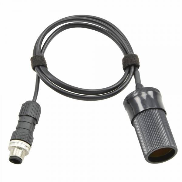 Prima Luce Eagle-compatible power cable for accessories with cigarette plug - 30cm - 3A - 1
