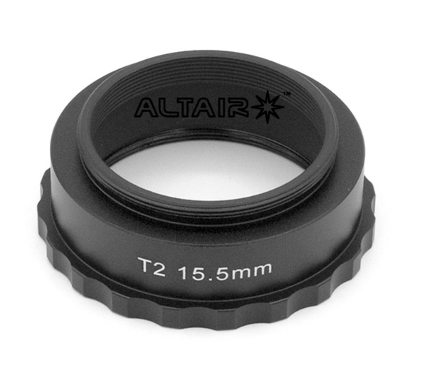 Altair 15.5mm T2 Spacer Extension Tube Ring - Easy Grip for Astro cameras - 1