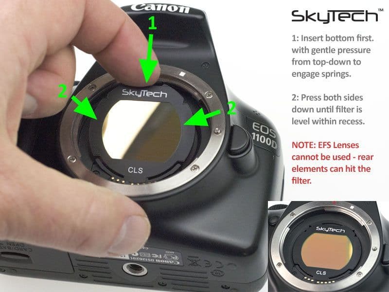 SkyTech QuadBand V2 Canon DSLR Light Pollution Filter