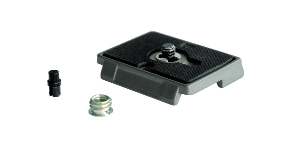 Manfrotto Quick Release Plate with 1-4" Screw & Rubber Grip - 1