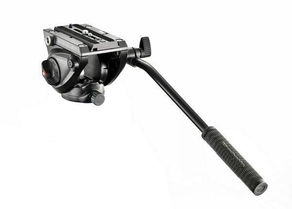 Manfrotto 500 Pro Fluid Video Head with Flat Base - 1